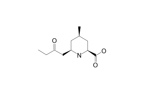 MOBPC;4-METHYL-6-(2-OXOBUTYL)-2-PIPERIDINECARBOXYLIC-ACID