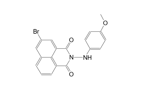 5-bromo-2-(4-methoxyanilino)-1H-benzo[de]isoquinoline-1,3(2H)-dione