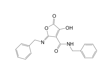 3-hydroxy-4-(N-benzylcarbamoyl)-5-(N-benzylimino)-2(5H)-furanone