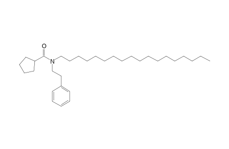 Cyclopentanecarboxamide, N-(2-phenylethyl)-N-octadecyl-