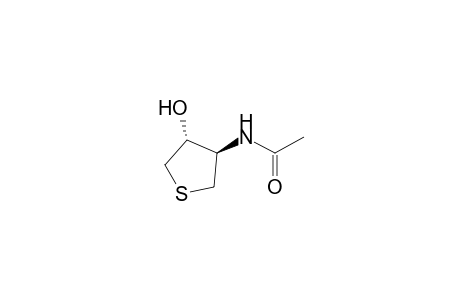 trans-3-hydroxy-4-acetylamino-1-thia-cyclopentane