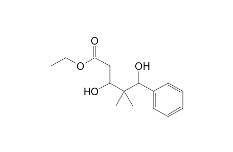 Ethyl yn-3,5-dihydroxy-4,4-dimethyl-5-phenylvalerate