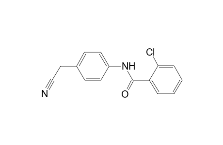 2-Chloro-N-[4-(cyanomethyl)phenyl]benzamide