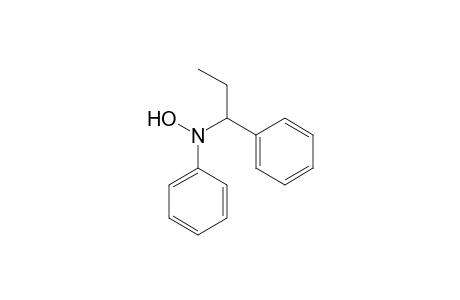 N-phenyl-N-(1-phenylpropyl)hydroxylamine