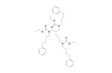 N,N''-[2-(4-Phenylbutyl-N-ethoxycarbonyl-3-aminopropyl)-propane-1,3-diyl]-bis-N-4-phenylbutylcarbamic acid ethylester