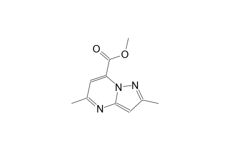 pyrazolo[1,5-a]pyrimidine-7-carboxylic acid, 2,5-dimethyl-, methyl ester