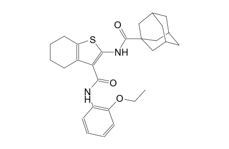 benzo[b]thiophene-3-carboxamide, N-(2-ethoxyphenyl)-4,5,6,7-tetrahydro-2-[(tricyclo[3.3.1.1~3,7~]dec-1-ylcarbonyl)amino]-