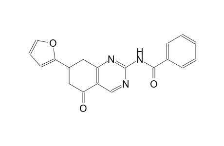 N-[7-(2-furyl)-5-oxo-5,6,7,8-tetrahydro-2-quinazolinyl]benzamide