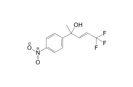 (E)-5,5,5-trifluoro-2-(4-nitrophenyl)pent-3-en-2-ol