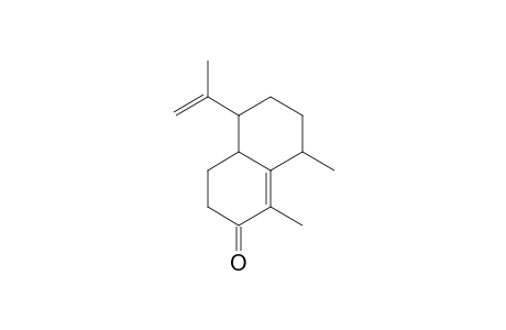 2(3H)-Naphthalenone, 4,4a,5,6,7,8-hexahydro-1,8-dimethyl-5-(1-methylethenyl)-