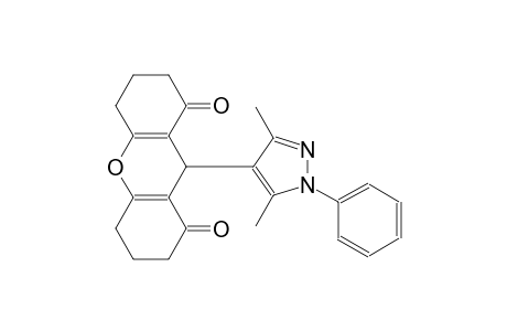 9-(3,5-dimethyl-1-phenyl-1H-pyrazol-4-yl)-3,4,5,6,7,9-hexahydro-1H-xanthene-1,8(2H)-dione