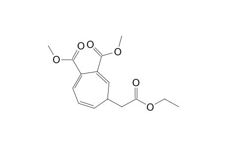Dimethyl 7-(ethoxycarbonylmethyl)cyclohept-1,3,5-triene-4,5-dicarboxylate