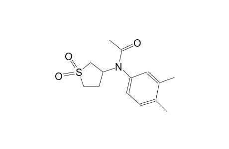 acetamide, N-(3,4-dimethylphenyl)-N-(tetrahydro-1,1-dioxido-3-thienyl)-