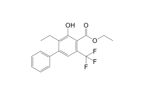 Ethyl 3-hydroxy-2-ethyl-5-(trifluoromethyl)[1,1'-biphenyl]-4-carboxylate