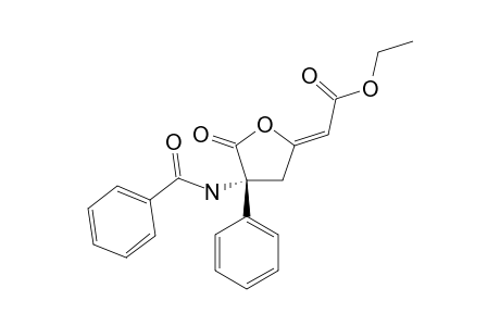 ETHYL-(E)-[4-(BENZYLAMINO)-5-OXO-4-PHENYL-DIHYDROFURAN-2-YLIDENE]-ACETATE