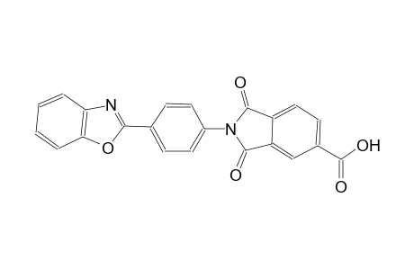 1H-isoindole-5-carboxylic acid, 2-[4-(2-benzoxazolyl)phenyl]-2,3-dihydro-1,3-dioxo-