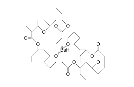 Tetranactin-barium complex cation