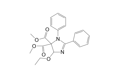 4-Ethoxy-5-bis(methoxycarbonyl)-1,2-diphenyl-3-imidazoline