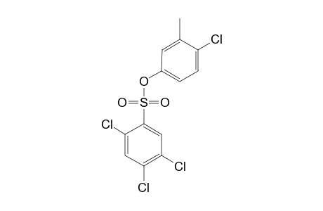 2,4,5-TRICHLOROBENZENESULFONIC ACID, 4-CHLORO-m-TOLYL ESTER