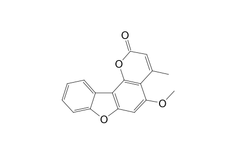 5-Methoxy-4-methyl-2-benzofuro[2,3-h][1]benzopyranone