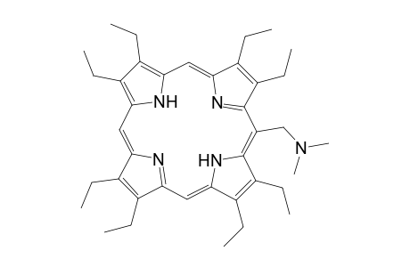meso-dimethylaminomethyl-octaethylporphyrin