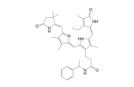 21H-Biline-8-propanamide, 3-ethyl-1,17,18,19,22,24-hexahydro-2,7,12,13,17,17-hexamethyl-1,19-dioxo-N-(1-phenylethyl)-, [8(R)]-
