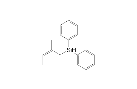(Z)-(2-Methylbut-2-enyl)diphenylsilane