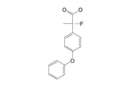 (S)-(+)-2-FLUORO-2-(4-PHENOXYPHENYL)-PROPIONIC-ACID