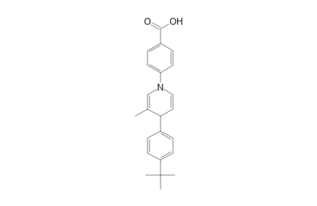 Benzoic acid, 4-[4-[4-(1,1-dimethylethyl)phenyl]-3-methyl-1(4H)-pyridinyl]-