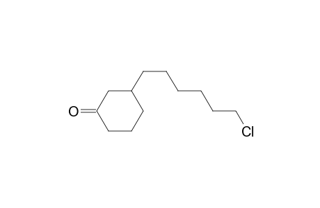 3-(6-Chloranylhexyl)cyclohexan-1-one
