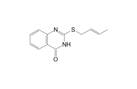 2-[(E)-but-2-enyl]sulfanyl-1H-quinazolin-4-one