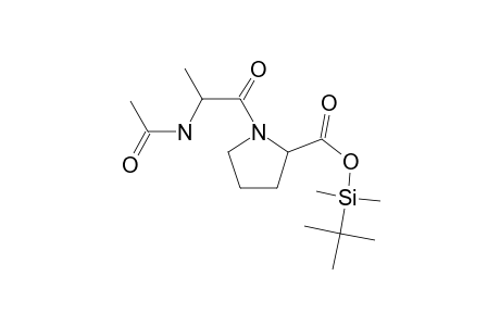 Acetylalanylproline, tbdms derivative