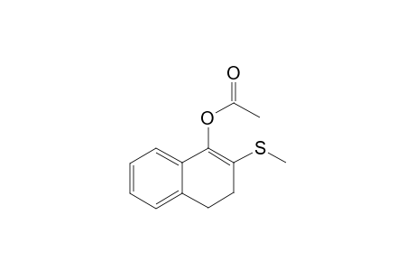 2-(Methylthio)-3,4-dihydronaphthalen-1-yl acetate