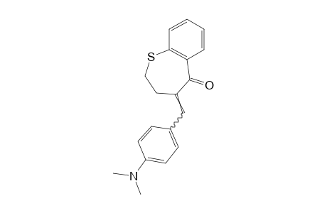 3,4-DIHYDRO-4-[p-(DIMETHYLAMINO)BENZYLIDENE]-1-BENZOTHIEPIN-5(2H)-ONE