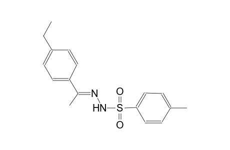 N'-[(E)-1-(4-ethylphenyl)ethylidene]-4-methylbenzenesulfonohydrazide