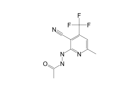 N'-[3-cyano-6-methyl-4-(trifluoromethyl)pyridin-2-yl]acetohydrazide