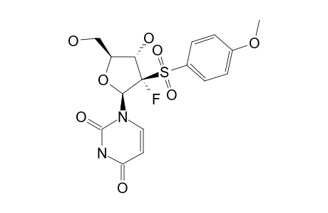 2'-DEOXY-2'-(S)-FLUORO-2'-[(4-METHOXYPHENYL)-SULFONYL]-URIDINE