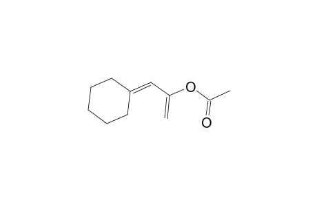 1-Propen-2-ol, 3-cyclohexylidene-, acetate