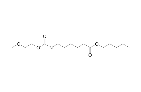 6-Aminocaproic acid, N-(2-methoxyethoxycarbonyl)-, pentyl ester