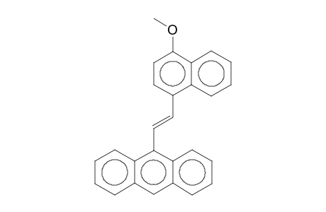 Ethene, 1-(anthracen-9-yl)-2-(4-methoxy-1-naphthyl)-, (E)-
