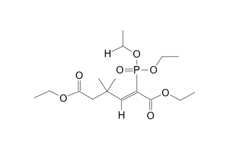TETRAETHYL (Z)-4,4-DIMETHYL-2-PHOSPHONO-2-HEXENEDIOATE