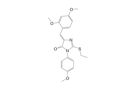 4H-imidazol-4-one, 5-[(2,4-dimethoxyphenyl)methylene]-2-(ethylthio)-3,5-dihydro-3-(4-methoxyphenyl)-, (5Z)-