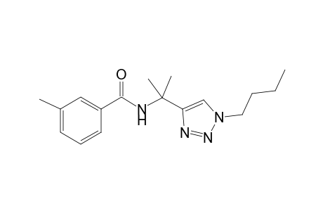 N-[2-(1-n-Butyl-1H-1,2,3-triazol-4-yl)propan-2-yl]-3-methylbenzamide