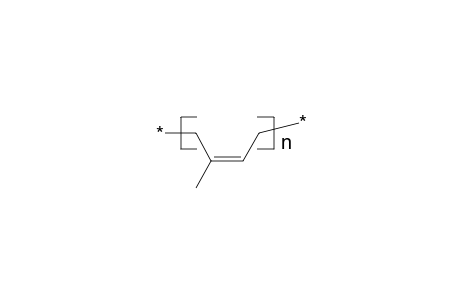 Cis-polyisoprene rubber, poly(1-methyl-1-z-butenylene)