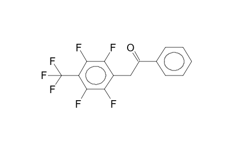 2-(4-TRIFLUOROMETHYLTETRAFLUOROPHENYL)ACETOPHENONE