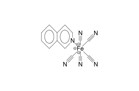 Isoquinoline-pentacyano-iron-adduct