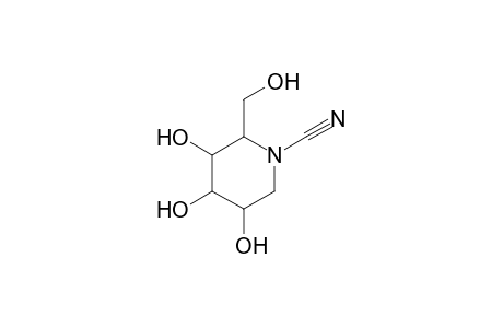 D-gluco-Heptononitrile, 2,6-dideoxy-2,6-imino-, (2.xi.)-