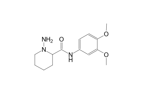 1-amino-N-(3,4-dimethoxyphenyl)-2-piperidinecarboxamide