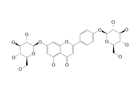 APIGENIN-7,4'-O,O-DIGLUCOSIDE;APIGENIN-7,4'-O,O-DI-BETA-D-GLUCOPYRANOSIDE
