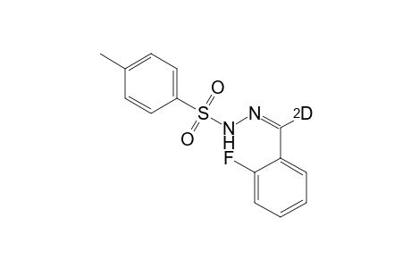 Benzenesulfonic acid, 4-methyl-, [(2-fluorophenyl)methylene-d]hydrazide